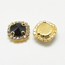 Nähen auf Rhinestone&nbsp;RGLA-T121-12mm-02G