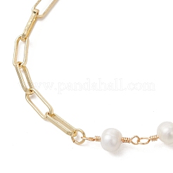 Bracelets de chaîne de trombone en laiton&nbsp;BJEW-JB13241