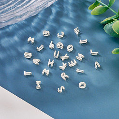 6 pz. 925 perline cave iniziali in argento sterling&nbsp;STER-TA0001-53K