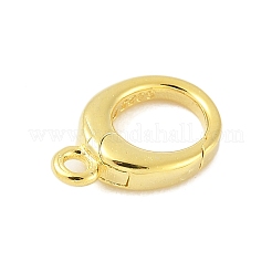 925 anillos de puerta de resorte de plata esterlina&nbsp;STER-S012-02G