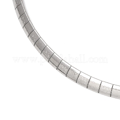 Collares de cadena de serpiente plana de acero inoxidable 304 de 6 mm&nbsp;MAK-Z004-05P