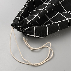 Sac poubelle en coton et lin&nbsp;DIY-WH20007-299B