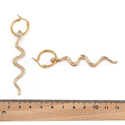 Orecchini a cerchio in lega&nbsp;LS-EJEW-R021-04KCG-01