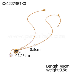 Collares colgantes de acero inoxidable 304&nbsp;STAS-OY016-01G