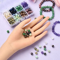 160pcs 8 styles de perles acryliques&nbsp;OACR-YW0001-83