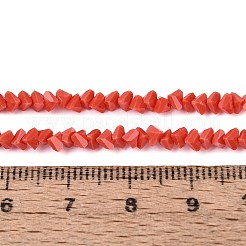 Opache perle di vetro fili&nbsp;GLAA-N019-3mm-08