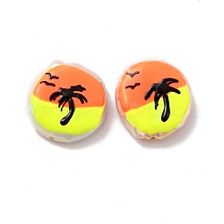 Perles de culture d'eau douce naturelles en émail&nbsp;BSHE-G028-01C