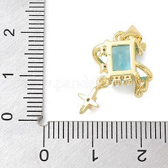 Colgante micropavé cubic zirconia de latón&nbsp;KK-K298-56G