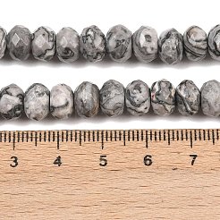 Natürliche Karte Steinperlen Stränge&nbsp;G-C259-A35-5x8mm