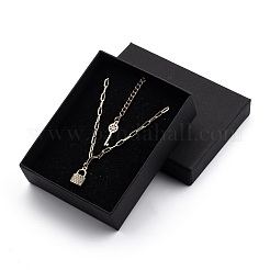 Pulseras con dijes de circonita cúbica transparente con micro pavé de latón&nbsp;BJEW-JB05410
