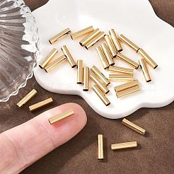 Cuentas tubulares de latón Shegrace&nbsp;XGRPCP117-254G