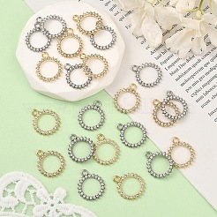 12 stücke legierung strass anhänger&nbsp;FIND-YW0007-95G