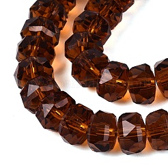 Chapelets de perles en verre transparente  &nbsp;GLAA-Q114-01A-A15