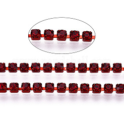 Électrophorèse fer strass strass chaînes&nbsp;CHC-Q009-SS12-B21