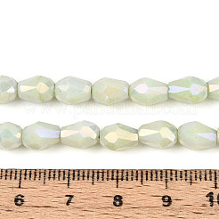 Anlaufschutz-Glasperlenstränge mit galvanischer Beschichtung&nbsp;X-GLAA-T025-13A-04