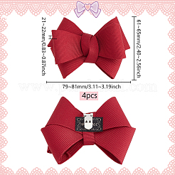 4 Stück Schuhschnallen-Clips aus Eisen&nbsp;FIND-FG0003-14B