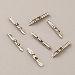 500 Stück Crimp-Enden aus Messing&nbsp;KK-WH0058-08B-P