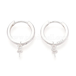 925 Sterling Silberohrring-Zubehör&nbsp;STER-N017-05S