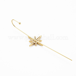 Boucle d'oreille étoile&nbsp;EJEW-N099-018-NF