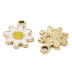Placcatura ionica (ip) ciondoli in acciaio inossidabile smaltato 304&nbsp;STAS-U032-03G