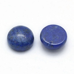 Natürliche Lapislazuli Cabochons&nbsp;G-P393-R11-10mm