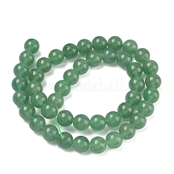 Chapelets de perles en aventurine vert naturel&nbsp;GSR024