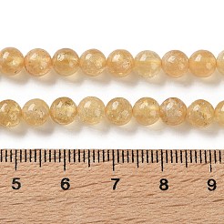 Perles de grenat jaune naturel&nbsp;G-Z129-C01-6mm-03