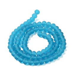 Abalorios de vidrio transparente hebras&nbsp;EGLA-A034-T3mm-MD27