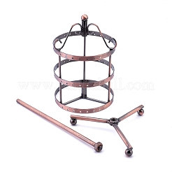 Eisen drehender 3-stufiger Ohrring-Displayständer&nbsp;EDIS-K002-06R