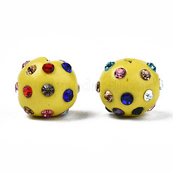 Perles de strass en argile polymère&nbsp;RB-T017-31K-A