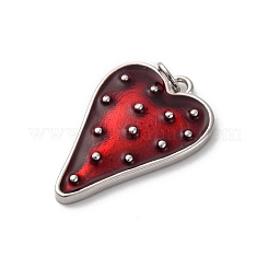 Pendentifs d'émail en laiton &nbsp;X-KK-Q098-22G-B