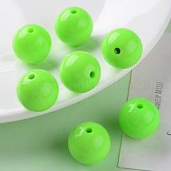 Perles acryliques opaques&nbsp;MACR-S370-C20mm-23