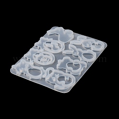 Kaninchen-Osterthema-DIY-Anhänger-Silikonform&nbsp;DIY-G103-01B