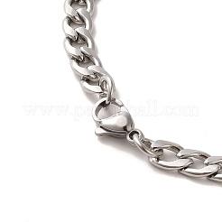 201 colliers pendentifs en acier inoxydable émaillé&nbsp;NJEW-P293-02P