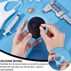 Display della parte del corpo del modello flessibile in morbido silicone&nbsp;ODIS-WH0061-29B
