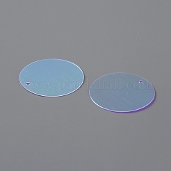 Pendenti in paillettes/paillettes iridescenti in pvc&nbsp;LS-PVC-WH0006-01D
