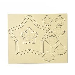 Kits de fabrication de carillons éoliens diy star&nbsp;DIY-A029-09