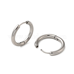 Orecchini a cerchio in acciaio inossidabile 304 anti-ossidazione&nbsp;EJEW-P177-P-23