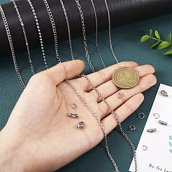 Kit de fabrication de bracelet collier chaîne diy&nbsp;DIY-YS0001-70