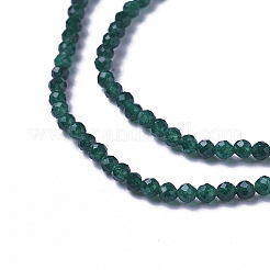 Natürlichen grünen Jade Perlen Stränge&nbsp;X-G-F596-46D-3mm