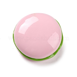 Cabochon in resina opaca con decodificazione di cibo imitazione di maiale carino&nbsp;CRES-M016-01E