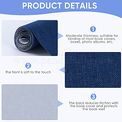 Tissu imitation lin à faire soi-même&nbsp;DIY-WH0349-139H