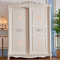 Artisanat d'applique onlay sculpté en bois massif naturel&nbsp;WOOD-FH0001-15