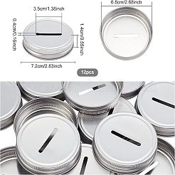 12 couvercle de tirelire en fer blanc&nbsp;FIND-FG0001-49