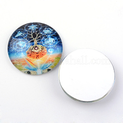 Glas cabochons&nbsp;GGLA-L012-25mm-24