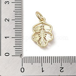 Ciondoli smaltato in ottone&nbsp;KK-E092-21G-01