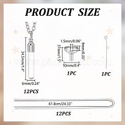 12 Stück Säule&nbsp;NJEW-WR0001-09