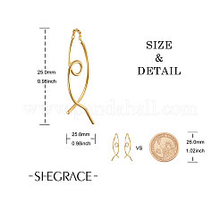 Boucles d'oreilles avec pendentif en 925 argent sterling&nbsp;JE738A