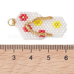 Miyuki-Glasperlenanhänger&nbsp;PALLOY-MZ01313-01