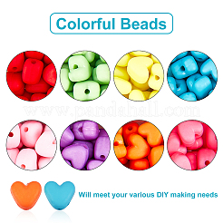 600 pz 8 colori perline acriliche&nbsp;MACR-PH0001-16